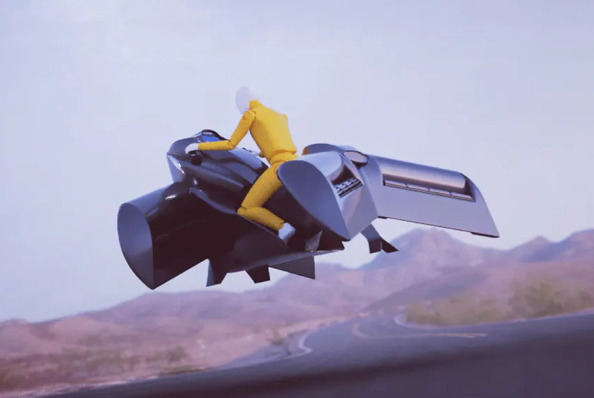Siren Aerospace Orca personal hybrid-electric VTOL (or eVTOL optional) hoverbike
Siren Aerospace Orca personal hybrid-electric VTOL (or eVTOL optional) hoverbike